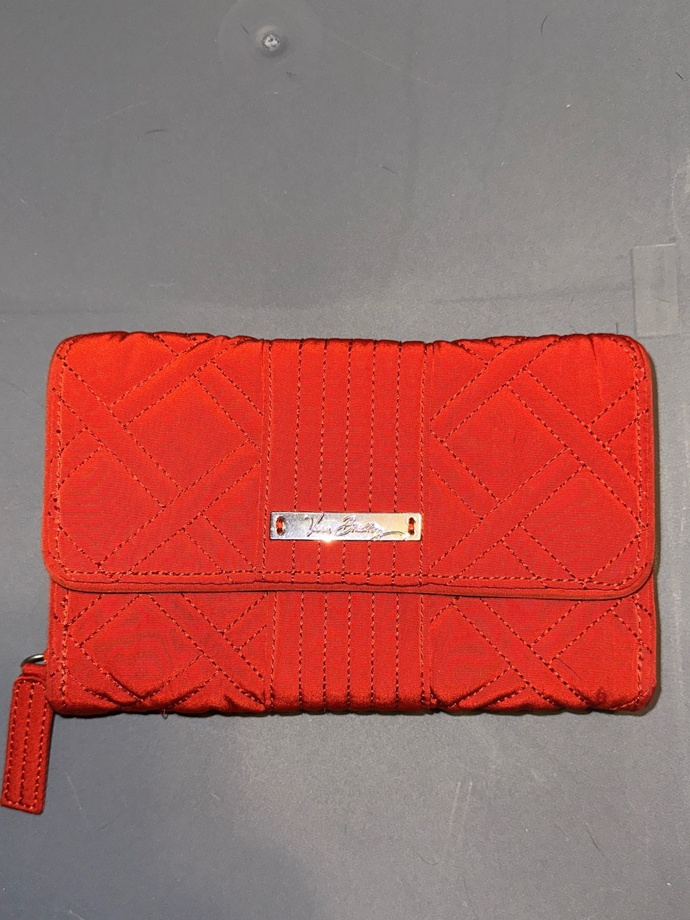 Vera Bradley Burnt Orange Quilted Women's Wallet